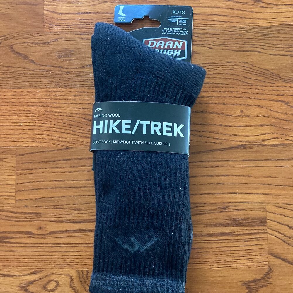 Men's Darn Tough Hike/Trek Boot Socks XL